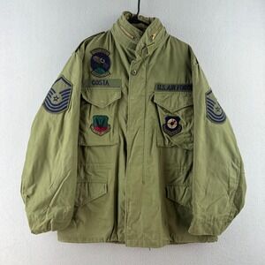 Vintage M-65 Jacket Mens Medium 70s Coat Cold WEather Field 1977